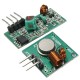 433Mhz Wireless Receiver Module RF Transmitter Kit For ARM MCU