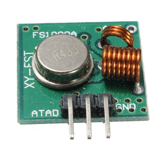 433Mhz Wireless Receiver Module RF Transmitter Kit For ARM MCU