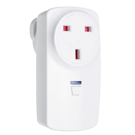 AC85V-250V Wireless Remote Control Socket UK Standard Socket with Smart Remote Controller