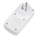 AC85V-250V Wireless Remote Control Socket US Standard Socket with Sticker Circular Remote Controller