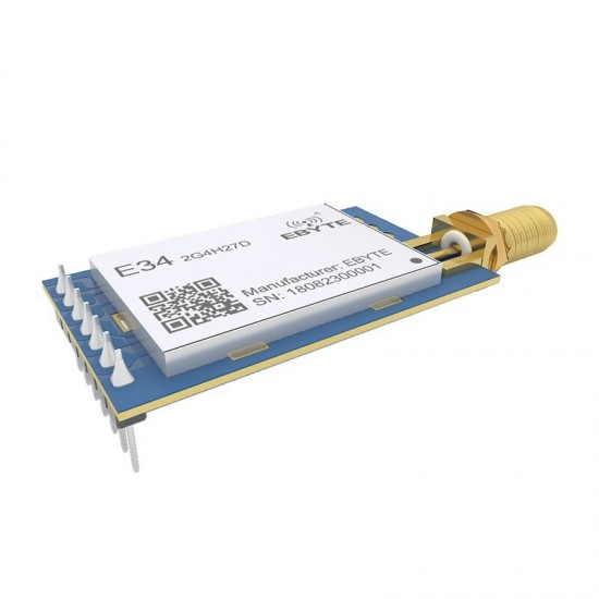 E34-2G4H27D nRF24L01P 2.4GHz 5km 27dBm 500mW DIP Auto Hopping Wireless Transceiver UART Module