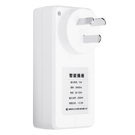 LCWSS(A)-1 Smart WiFi Intelligent Socket APP Remote Control Time Delay Timing Multiple Voice Control