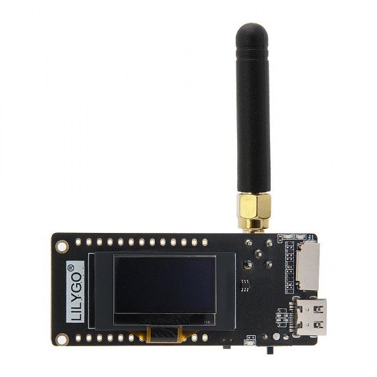 H570 V1.8-SX1280 ESP32 2.4G Smart WiFi bluetooth Wireless Module 0.96inch OLED Display Development Board with Antenna Type-C