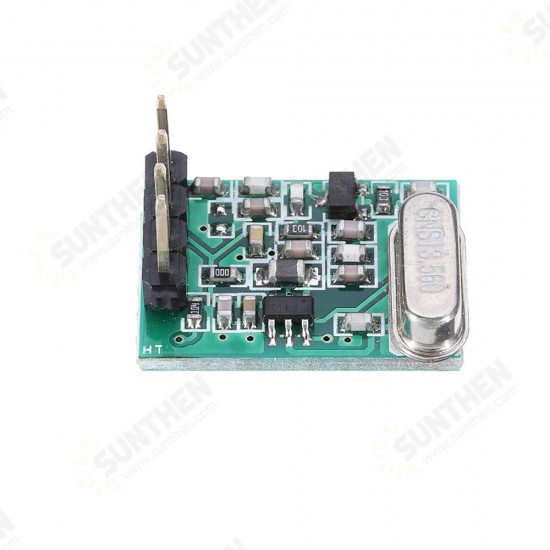 Low Voltage High Performance Transmitting Module 315MHz/433MHz TX8 DC1.8V-3.6V ASK TTL Super Heterodyne Wireless Module