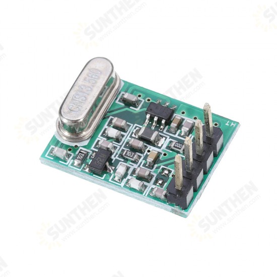 Low Voltage High Performance Transmitting Module 315MHz/433MHz TX8 DC1.8V-3.6V ASK TTL Super Heterodyne Wireless Module