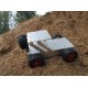 DIY Aluminous Smart RC Robot Car Chassis Base With Motor For Assembled Jeep Car Models