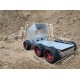 DIY Aluminous Smart RC Robot Car Truck Chassis Base With Motor