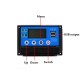 12V/24V 10A/20A/30A/40A/50A Solar Charge Controller PWM Battery Charging Big LCD Display