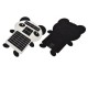 18V 15W Semi-flexible IP65 Monocrystalline Silicon Panda Shape Solar Panel for Outdoor Working RC Boat