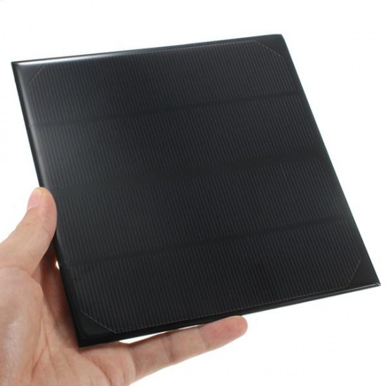 6V 4.5W 520mAh Mini Epoxy Monocrystalline Solar Panel