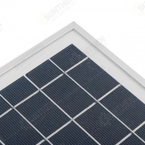 P-25 25W 18V Black/Silver 525*350*25mm Monocrystalline Silicon Solar Panel