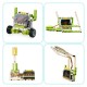 Children Programming Electronic Building Blocks 6 in 1 Kit RC Smart Robot