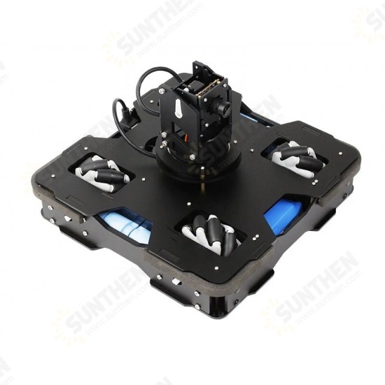 AI Smart Robot Car Kit with Raspberry Pi 4B Vision Voice Broadcast Automatic Driving Visual Identity FPV Romote Control