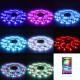 1-5M USB LED Lights Strip 2835 RGB APP Control IP65 Waterproof TV Back Light Waterproof