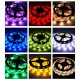 10/15M 600/900 LED Waterproof LEDs 2835RGB LED Strip Light 24-Key Remote+APP Control Smart Strip Christmas Decorations Clearance Christmas Lights