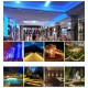 10M/15M 32.81FT/49.21FT 2835 bluetooth APP LED Strip Light Non-waterproof RGB Flexible Lamp+24-Keys Remote Control DC12V