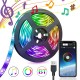 1/3/5M USB Waterpoof 5050 LED Strip Lights RGB Music Backlight bluetooth APP Remote Christmas Decorations Clearance Christmas Lights
