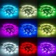 1M/2M/3M/4M/5M RGB LED Strip Light IP65 Waterproof bluetooth Control 5050 USB Bar TV Backlight Christmas Decorations Clearance Christmas Lights