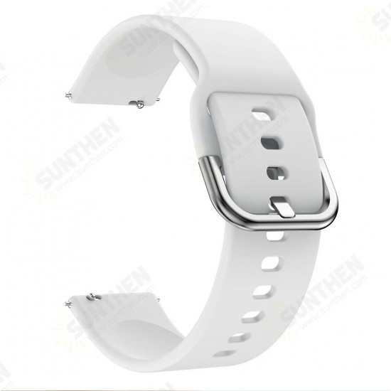 20mm Comfortable Soft Silicone Watch Band Watch Strap Replacement for Watch