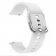 20mm Comfortable Soft Silicone Watch Band Watch Strap Replacement for Watch