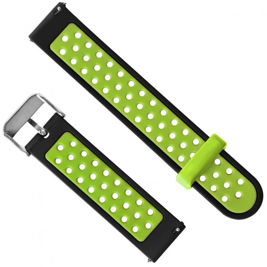 20mm Double Color Watch Band Watch Strap Replacement for Amazfit GTS Smart Watch