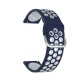 20mm Dual Color Stoma Soft Silicone Watch Strap Watch Band for HuHonor Watch ES/ BW-HL1/HL2/ LS02