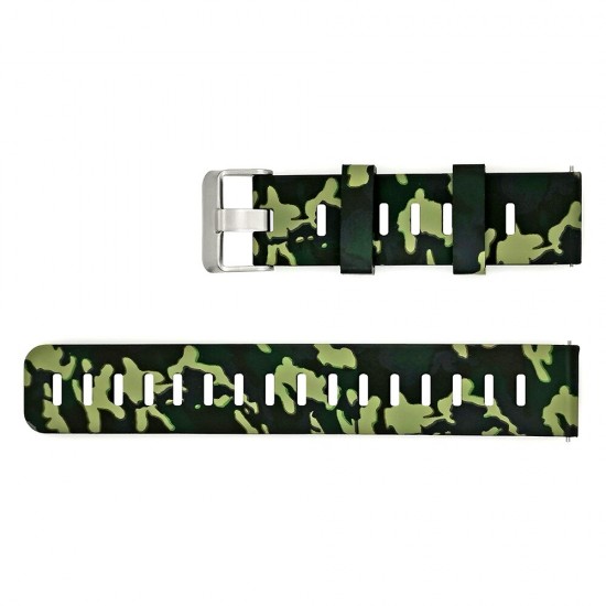 20mm Personalized Painted Silicone Watch Strap Watch Band for LS02 BW-HL2 HL1