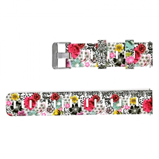 20mm Personalized Painted Silicone Watch Strap Watch Band for LS02 BW-HL2 HL1