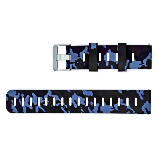 20mm Personalized Painted Silicone Watch Strap Watch Band for LS02 BW-HL2 HL1