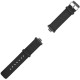 20mm Soft Retro Texture Leather Watch Strap Watch Band for HUWATCH FIT