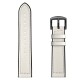 22mm Silica gel Inside External Leather Watch Band Watch Strap for Xiaomi Amazfit 2 Non-original