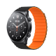 22mm Universal Silicone Magnetic Smart Watch Band Replacement Strap for Xiaomi Watch S1 / S1 Active / Color 2