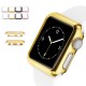 38/42mm Plating PC Front Case Screen Protector Cover for Apple Watch Series 3