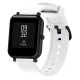 20MM Monochrome Silicone Black Buckle Smart Watch Band Replacement Strap For Amazfit Bip