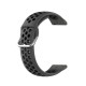 20MM Silicone Dual Color Stomata Sports Smart Watch Band Replacement Strap For Garmin Vivoactive 3