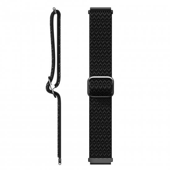 20mm Nylon Diamond Pattern Elastic Cloth Watch Band Strap Replacement for Samsung Galaxy Watch 4 40MM/44MM / Watch 4 Classic 42MM/46MM