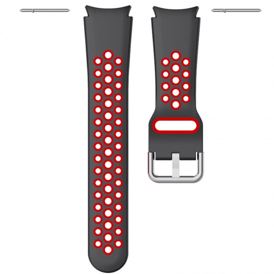 20mm Universal Colorful Silicone Watch Strap Replacement Watch Band for Samsung Galaxy Watch 4 40MM/44MM