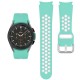 20mm Universal Colorful Silicone Watch Strap Replacement Watch Band for Samsung Galaxy Watch 4 40MM/44MM