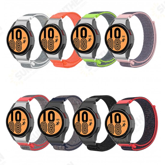 20mm Universal Colorful Watch Band Strap Replacement for Samsung Watch 4 40MM/44MM / Watch 4 Classic 42MM/46MM