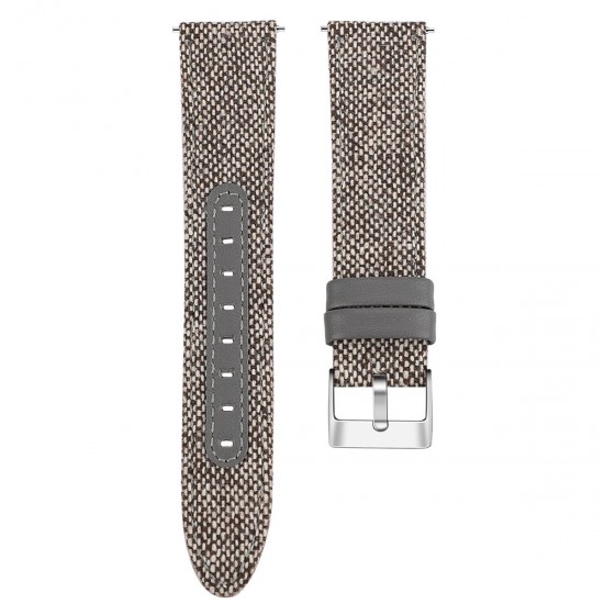 20mm Universal Nylon Camouflage Canvas Watch Band for Amazfit GTS Samsung Galaxy 42/46/Active