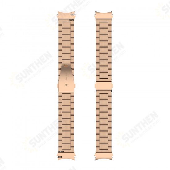 20mm Universal Stainless Steel Watch Band Strap Replacement for Samsung Galaxy Watch 4 40MM/44MM