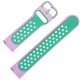 20mm Watch Band Silicone Dual Color for BW-HL1/Galaxy Active/Amazfit Bip Lite/Amazfit Pace Youth Smart Watch