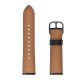 22mm First Layer Genuine Leather Replacement Strap Smart Watch Band for Amazfit Smart Sport Watch 1/2S