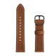 22mm First Layer Genuine Leather Replacement Strap Smart Watch Band for Amazfit Smart Sport Watch 1/2S