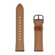 22mm First Layer Genuine Leather Replacement Strap Smart Watch Band for Amazfit Smart Sport Watch 1/2S