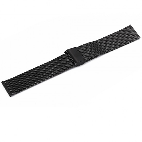 22mm Mesh Watch Band Watch Strap for Solar/ HuWatch GT/ Xiaomi Watch Color/ BW-HL3 BW-AT1/ Amazfit GTR 47MM Non-original