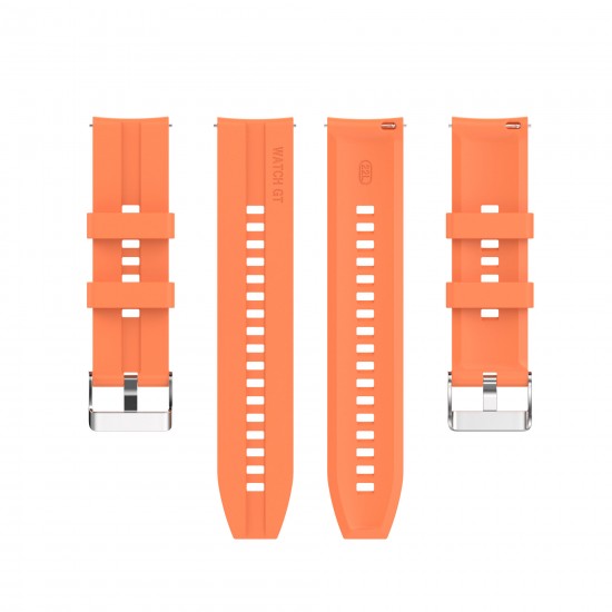 22mm Multi-color Silicone Replacement Strap Smart Watch Band For HuWatch GT2 46MM/GT2 Pro