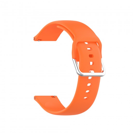 22mm Multi-color Silicone Siver Buckle Replacement Strap Smart Watch Band For HuWatch GT2 PRO