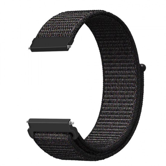 22mm Nylon Canvas Smart Watch Band Replacement Strap For Xiaomi Solar Non-original