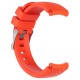 22mm Pure Cross Grain Soft Silicone Watch Band Wrist Strap Replacement for Xiaomi Watch Color Non-original